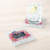 ALOHA 2 6 VERSIE 1 GLAZEN ONDERZETTER (Schuin)