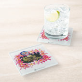 ALOHA 2 7 VERSIE 2 GLAZEN ONDERZETTER (Schuin)