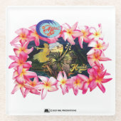 ALOHA 2 7 VERSIE 3 GLAZEN ONDERZETTER (Voorkant)