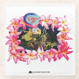 ALOHA 2 7 VERSIE 3 GLAZEN ONDERZETTER