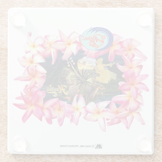 ALOHA 2 7 VERSIE 3 GLAZEN ONDERZETTER (Achterkant)