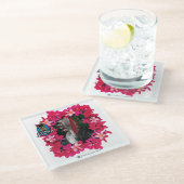 ALOHA 3 12 GLAZEN ONDERZETTER (Schuin)