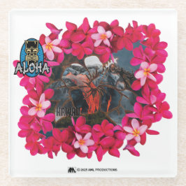ALOHA 3 15 GLAZEN ONDERZETTER