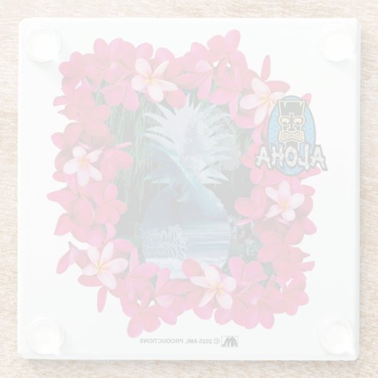 ALOHA 3 8 GLAZEN ONDERZETTER (Achterkant)