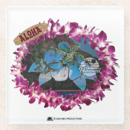 ALOHA 40 GLAZEN ONDERZETTER