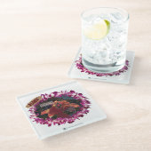 ALOHA 45 VERSIE 1 GLAZEN ONDERZETTER (Schuin)