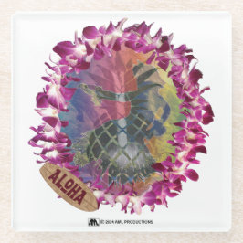 ALOHA 47 GLAZEN ONDERZETTER