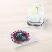 ALOHA 48 GLAZEN ONDERZETTER (Schuin)