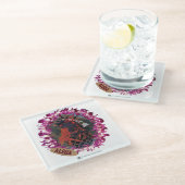 ALOHA 52 GLAZEN ONDERZETTER (Schuin)