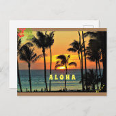 Aloha aanpassen - Maui Briefkaart (Voorkant / Achterkant)