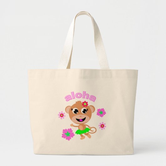 aloha aap grote tote bag (Voorkant)