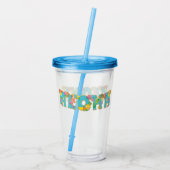 Aloha Acryl Drinkbeker (Achterkant)