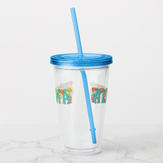 Aloha Acryl Drinkbeker (Links)