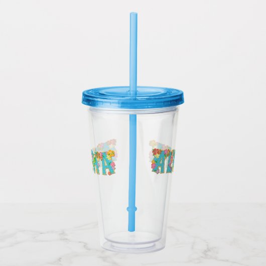 Aloha Acryl Drinkbeker (Rechts)