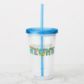 Aloha Acryl Drinkbeker (Voorkant)