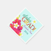 Aloha Afstudeerder Hawaiian Luau Napkins Servet (Hoek)