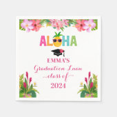 Aloha Afstuderen Luau Klasse van 2024 Servet (Voorkant)