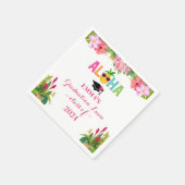 Aloha Afstuderen Luau Klasse van 2024 Servet (Hoek)