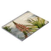 Aloha Aloe Vera Plant Foto Notitieboek (Linkerzijde)