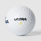 Aloha anananas LogoColor-Navy Golfballen (Logo)