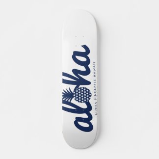 Aloha anananas LogoColor-Navy Persoonlijk Skateboard