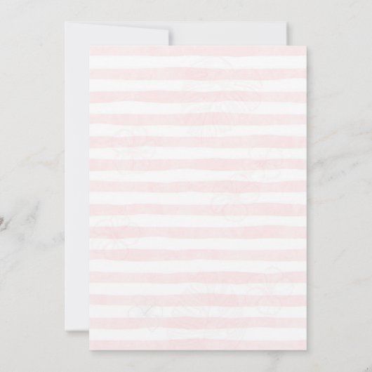 Aloha ananas 6e verjaardag feestuitnodiging kaart (Achterkant)