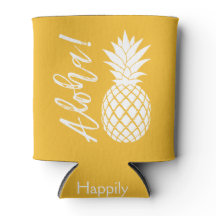 Aloha Ananas Beach Party Luau | geel wit