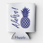 Aloha Ananas Beach Party Luau | marinewit Blikjeskoeler (Voorkant)