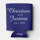 Aloha Ananas Beach Party Luau | marinewit Blikjeskoeler (Achterkant)