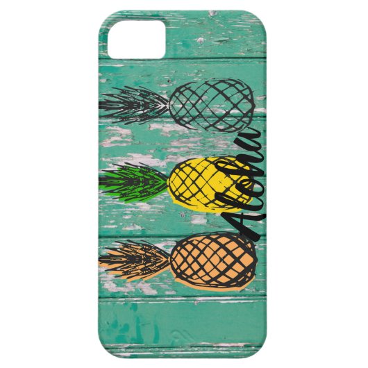 Aloha ananas Case-Mate iPhone case (Achterkant)