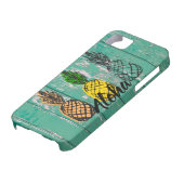Aloha ananas Case-Mate iPhone case (Onderkant)