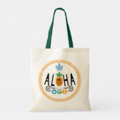 Aloha Ananas Design - Budget Tas (Achterkant)