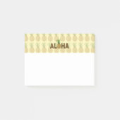 Aloha  ananas Hawaiian Hawaii Post-it® Notes (Voorkant)