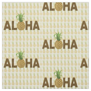 Aloha  ananas Hawaiian Hawaii Stof