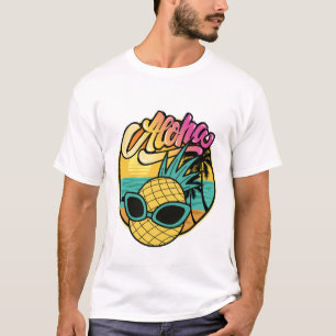 Aloha Ananas Strand T-shirt