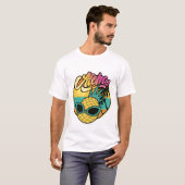 Aloha Ananas Strand T-shirt (Voorkant volledig)