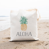 Aloha ananas tote bag