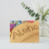 Aloha Ansichtkaart Briefkaart (Staand voorkant)