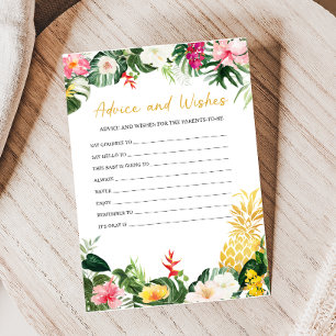 Aloha Baby Ananas Shower Advies en Wensen Spel