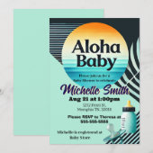 Aloha Baby Kaart (Voorkant / Achterkant)