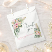 Aloha-Baby shower Bedankzakje (Geknipt)