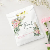 Aloha-Baby shower Bedankzakje (Gezegeld)