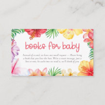 Aloha Baby Shower Boeken voor Baby