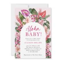 Aloha-Baby shower
