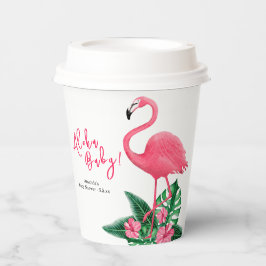 Aloha-Baby shower Papieren Bekers