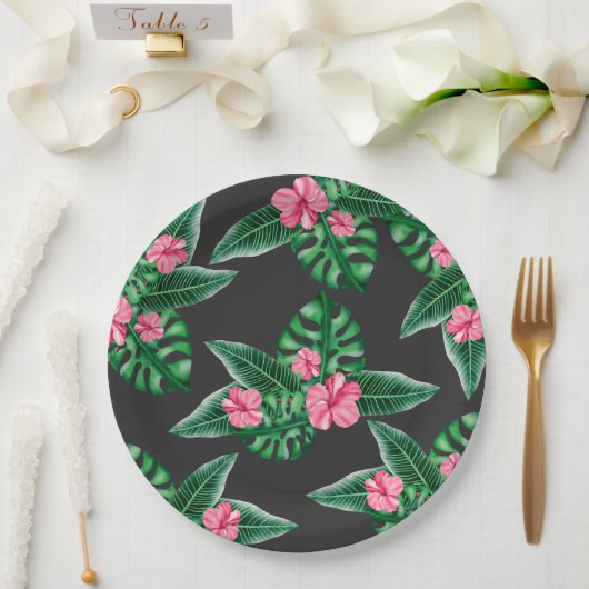 Aloha-Baby shower Papieren Bordje (Huwelijk)