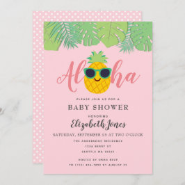Aloha Baby shower Uitnodiging