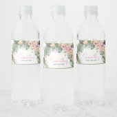 Aloha-Baby shower Waterfles Etiket (Flessen)
