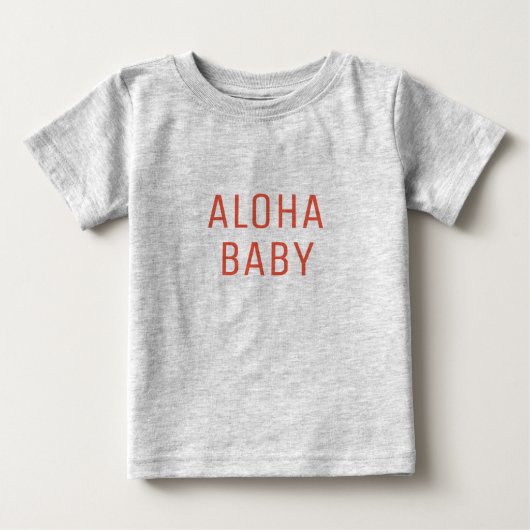 Aloha Baby Text Design (Voorkant)