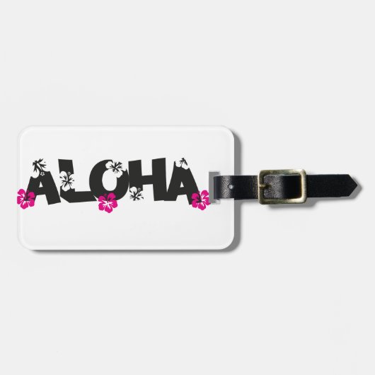 Aloha Bagagelabel (Voorkant horizontaal)